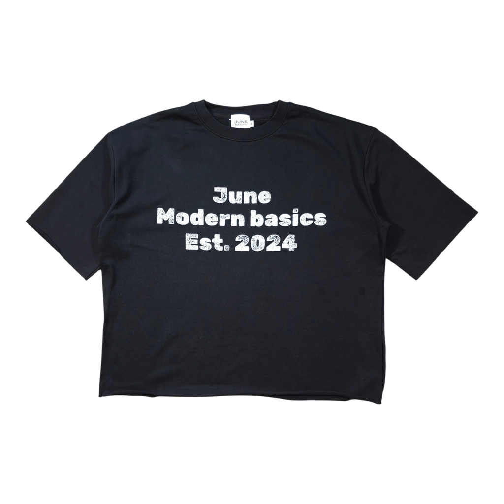 June Basic black Tee