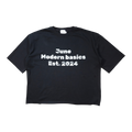 June Basic black Tee