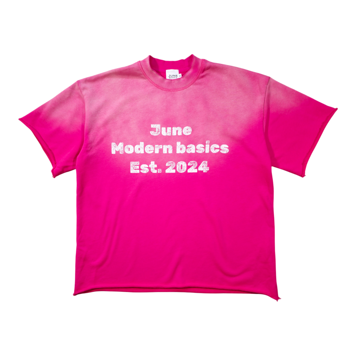 June Basic pink Tee